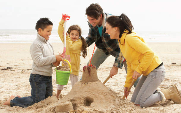 beach holidays with family