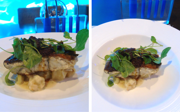 Crispy Skin Barramundi, Ocean Restaurant, Singapore A Date With Fishes