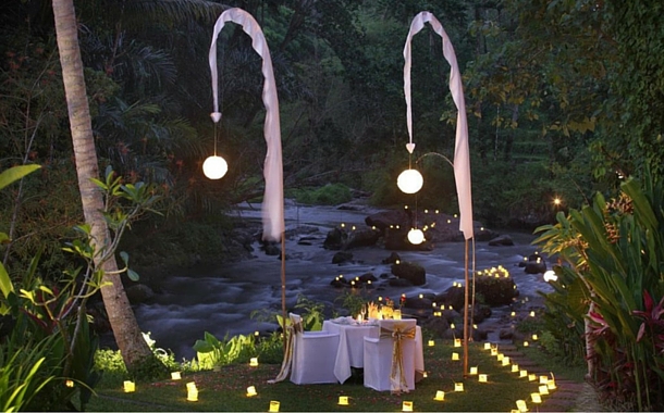 100 Candle Dinner at The Samaya, Ubud 100 Candle Dinner at The Samaya, Ubud