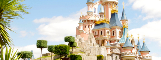 Arrive in Disneyland Arrive in Disneyland