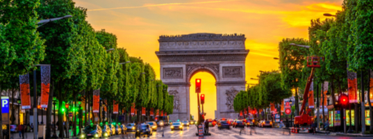 Arrive in Paris Arrive in Paris