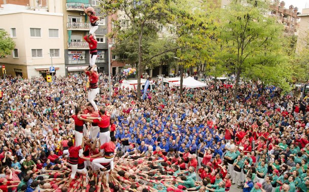 Human towers, La Mercè Human towers, La Mercè