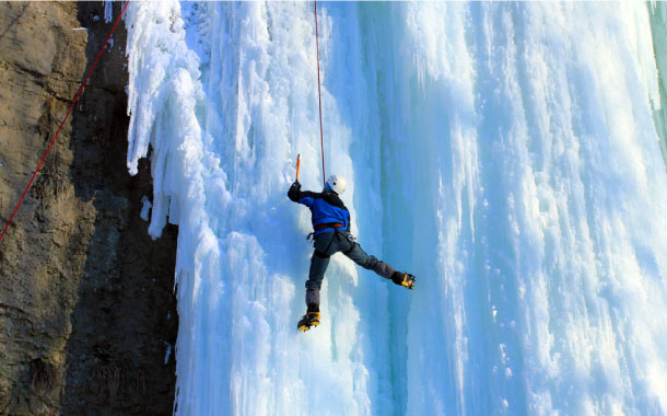 Ice Climbing in India Ice Climbing in India
