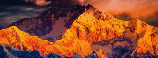 Kanchenjunga view from Tiger hill Kanchenjunga view from Tiger hill