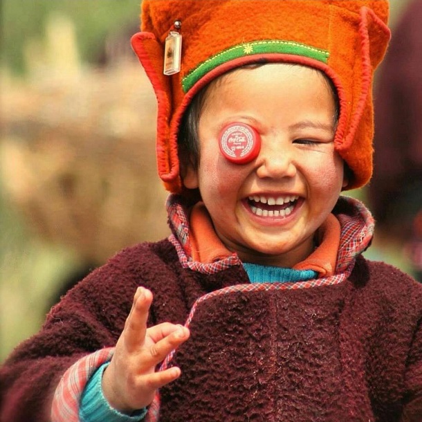 Smiling kid, Ladakh Smiling kid, Ladakh