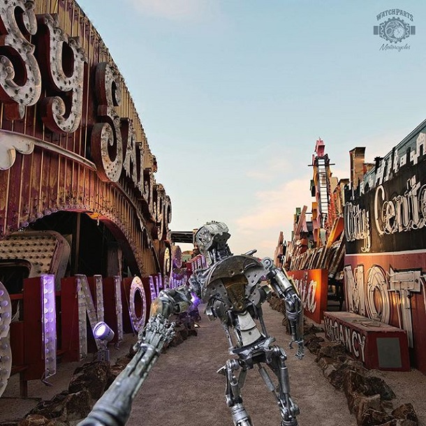 The Robots In The Neon Boneyard, Las Vegas The Robots In The Neon Boneyard, Las Vegas