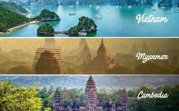 Vietnam, Cambodia, Myanmar Vietnam, Cambodia, Myanmar