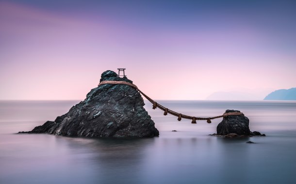 Wedded Rocks of Futami, Japan Wedded Rocks of Futami, Japan