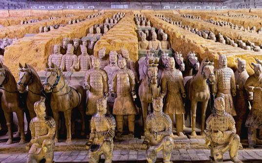 The world famous Terracotta Army, Xi'an The world famous Terracotta Army, Xi'an